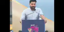 Rohit Sharma's emotional speech